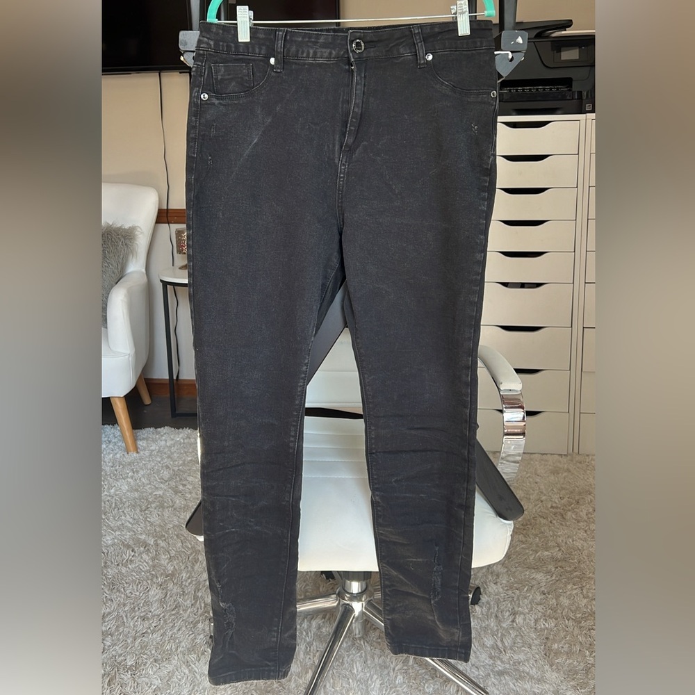 City Chic Harley mid rise ankle grazer